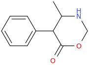 1-aza-2-methyl-3-phenyl4-oxo-5-oxacyclohexane.png