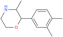 2-methyl-3-(3,4-dimethylphenyl)-4-oxapiperidine.png