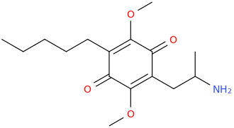 1-(3,6-dimethoxy-4-pentyl-2,5-benzoquinone-1-yl)-2-aminopropane.png