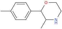 3-(4-methylphenyl)-4-oxa-1-aza-2-methylcyclohexane.png