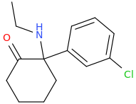2-ethylamino-2-(3-chlorophenyl)cyclohexanone.png