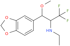 1-(3,4-methylenedioxyphenyl)-1-methoxy-2-ethylamino-3,3,3-trifluoropropane.png