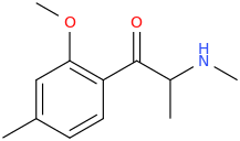 1-(2-methoxy-4-methylphenyl)-1-oxo-2-methylaminopropane.png