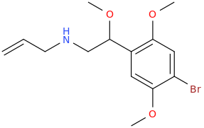 N-allyl-1-methoxy-(2,5-dimethoxy-4-bromophenyl)-2-aminoethane.png