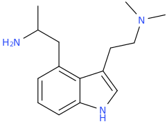 4-(2-amino-2-methylethyl)-3-(2-dimethylaminoethyl)indole.png