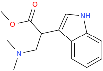1-carbomethoxy-1-(3-indolyl)-2-dimethylaminoethane.png