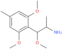 1-(4-methyl-2,6-dimethoxyphenyl)-2-amino-1-methoxypropane.png