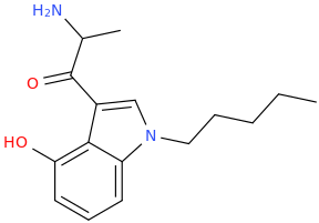 1-oxo-1-(1-pentyl-4-hydroxyindole-3-yl)-2-aminopropane.png