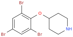  piperidin-4-yl 2,4,6-tribromophenyl ether.png