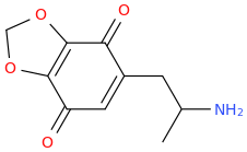 1-(3,4-methylenedioxy-2,5-benzoquinone-1-yl)-2-aminopropane.png