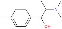 1-(4-methylphenyl)-1-hydroxy-2-dimethylaminopropane.png
