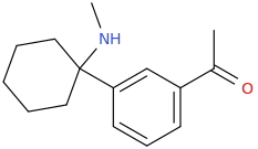 1-methylamino-1-(3-(1-oxoethyl)phenyl)cyclohexane.png