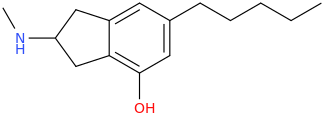 2-methylamino-4-hydroxy-6-pentylindan.png