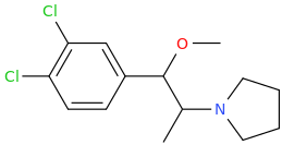 1-(3,4-dichlorophenyl)-1-methoxy-2-(1-pyrrolidinyl)propane.png