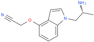 2-%5B1-%5B(2R)-2-aminopropyl%5Dindol-4-yl%5Doxyacetonitrile.png