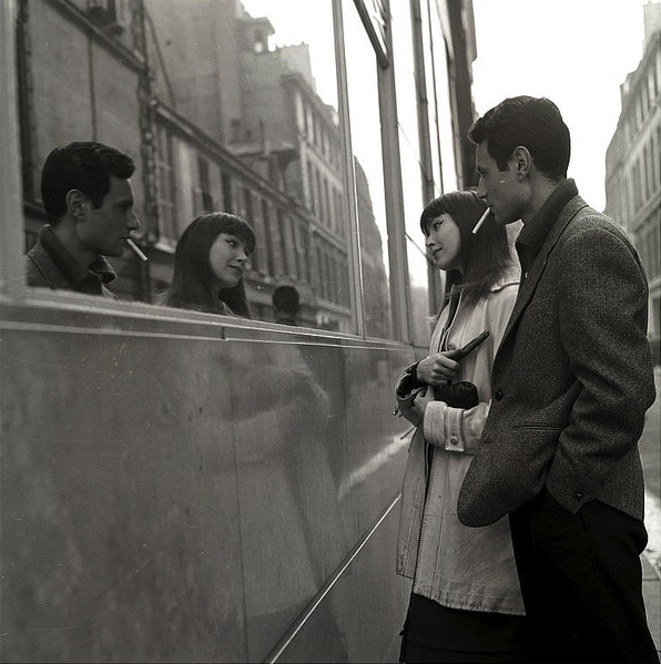 Anna+Karina+and+co-star+Michel+Subor+photo+by+Angelo+Frontoni,+c.1960.png
