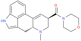 (8%CE%B2)-6-Methyl-8-(morpholin-4-ylcarbonyl)-9%2C10-didehydroergoline.png