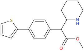1-(2-piperidinyl)-1-carbomethoxy1-(4-(2-thiophenyl)phenyl)methane.png