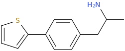 2-(4-(2-aminopropyl)-phenyl)-thiophene.png