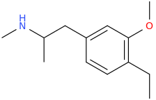 2-methylamino-1-(4-ethyl-3-methoxyphenyl)propane.png