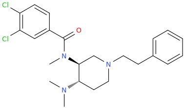 3%2C4-dichloro-N-%5B(3S%2C4S)-4-(dimethylamino)-1-(2-phenylethyl)piperidin-3-yl%5D-N-methylbenzamide.png