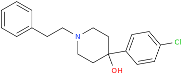N-(2-phenylethyl)-4-hydroxy-4-(4-chlorophenyl)-piperidine.png