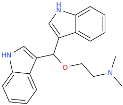 (1,1-di(indole-3-yl)methyl)-(dimethylaminoethyl)-ether.png