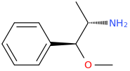 (1S,%202S)-1-phenyl-1-methoxy-2-aminopropane.png