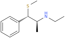 (1S,2S)-1-phenyl-1-methylthio-2-ethylaminopropane.png