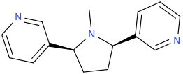 (2R,5S)-1-methyl-2,5-dipyridin-3-ylpyrrolidine.png