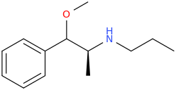 (2S)-1-phenyl-1-methoxy-2-propylaminopropane.png