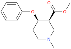 (3S,%204R)-1-methyl-3-carbomethoxypiperidin-4-yl%20phenyl%20ether.png