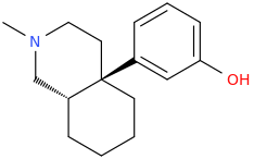 (4aR,8aS)-N-methyl-4a-(3-hydroxyphenyl)decahydroisoquinoline.png