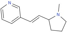 (E)-1-(pyridin-3-yl)-2-(1-methyl-2-pyrrolidinyl)ethene.png