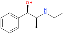  (1R,2S)-1-phenyl-1-hydroxy-2-ethylaminopropane.png
