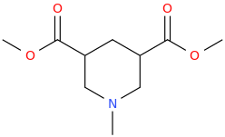      3,5-dicarbomethoxy-N-methylpiperidine.png