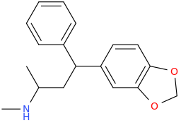    1-phenyl-1-(3,4-methylenedioxyphenyl)-3-methylaminobutane.png