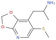   1-(2,3-methylenedioxy-5-methylthiopyridin-4-yl)-2-aminopropane.png