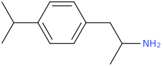   1-(4-isopropylphenyl)-2-aminopropane.png