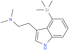   1-(4-trimethylsilylindole-3-yl)-2-dimethylaminoethane.png