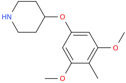   3,5-dimethoxy-4-methylphenyl piperidin-4-yl ether.png