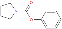   Pyrrolidin-1-yl-carbonyloxybenzene.png