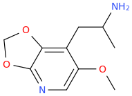  1-(2,3-methylenedioxy-5-methoxypyridin-4-yl)-2-aminopropane.png