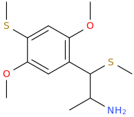  1-(2,5-dimethoxy-4-(methylthio)phenyl)-1-methylthio-2-aminopropane.png
