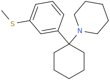  1-(3-methylthiophenyl)-1-(piperidine-1-yl)cyclohexane.png