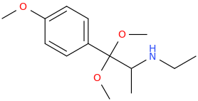  1-(4-methoxyphenyl)-1,1-dimethoxy-2-ethylaminopropane.png