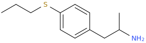  1-(4-propylthiophenyl)-2-aminopropane.png