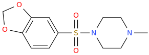  1-methylpiperazin-4-yl 3,4-methylenedioxyphenyl sulfone.png