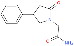  2-oxo-4-phenylpyrrolidinylacetamide.png
