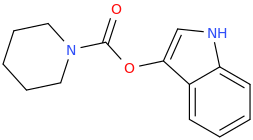  3-(piperidine-1-yl-carbonyloxy)indole.png